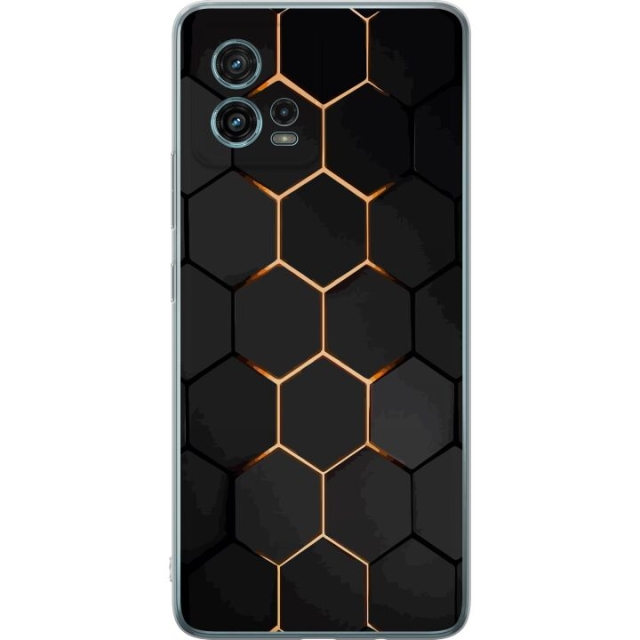 Mobiele hoes voor Motorola Moto G72 met Luxe Patroon ontwerp
