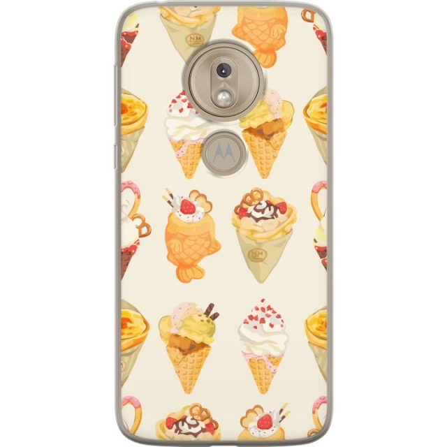 Mobiele hoes voor Motorola Moto G7 Play met Glasachtig ontwerp