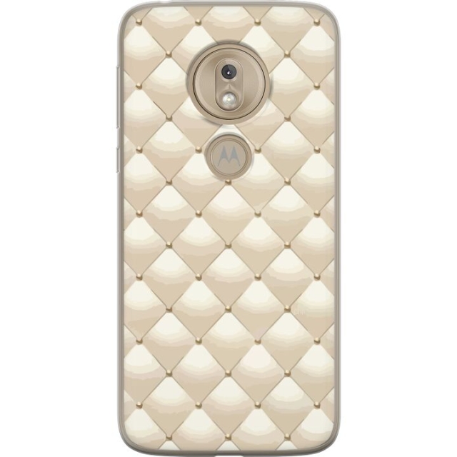 Mobiele hoes voor Motorola Moto G7 Play met Goudglans ontwerp
