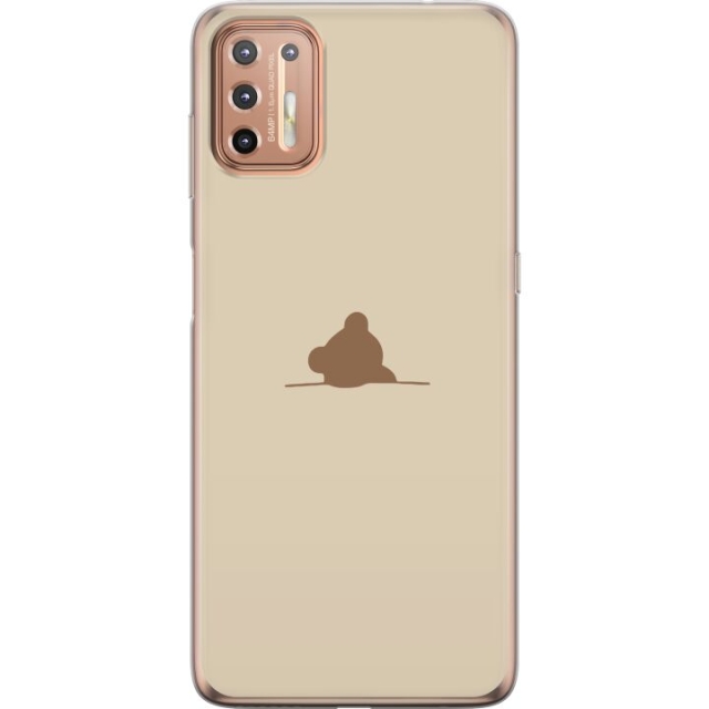 Mobiele hoes voor Motorola Moto G9 Plus met Nalle ontwerp