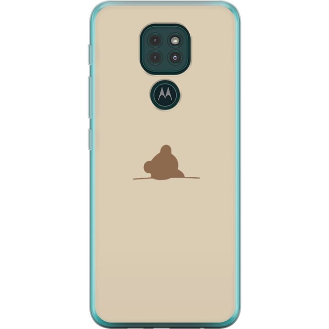 Mobiele hoes voor Motorola Moto G9 Play met Nalle ontwerp