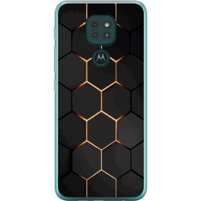 Mobiele hoes voor Motorola Moto G9 Play met Luxe Patroon ontwerp