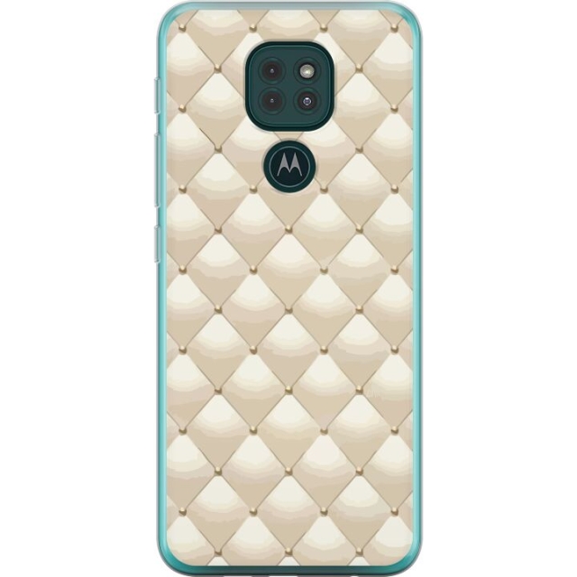 Mobiele hoes voor Motorola Moto G9 Play met Goudglans ontwerp