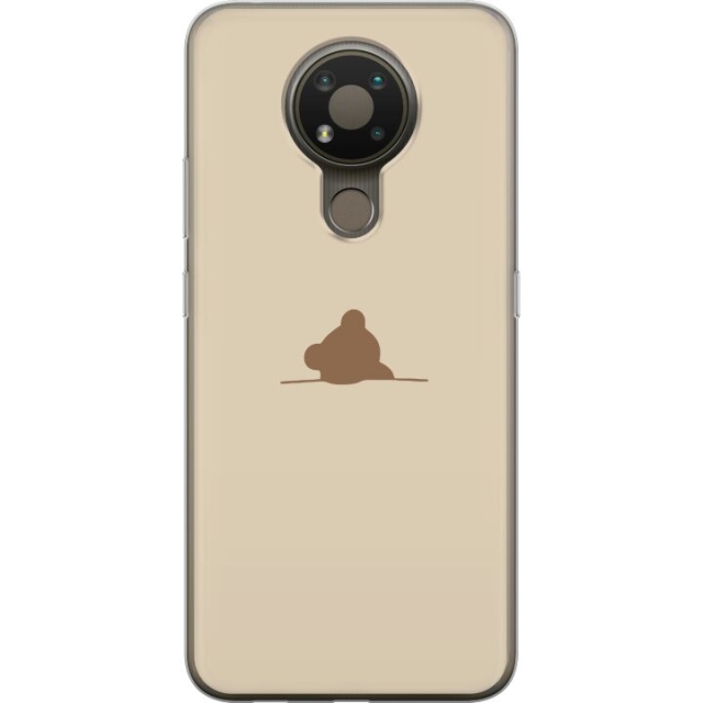 Mobiele hoes voor Nokia 3.4 met Nalle ontwerp