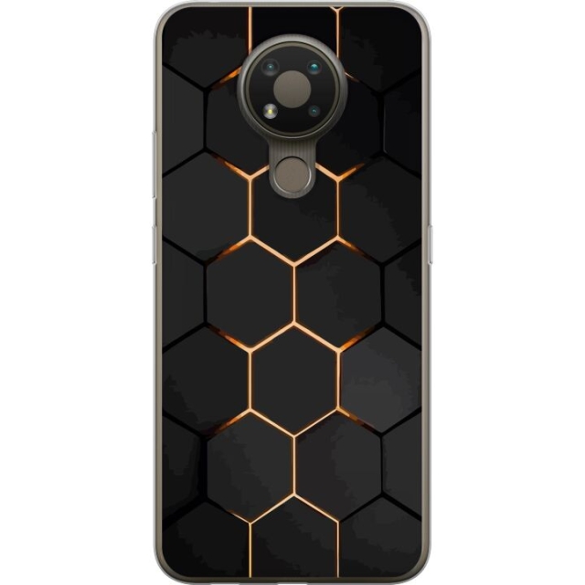 Mobiele hoes voor Nokia 3.4 met Luxe Patroon ontwerp