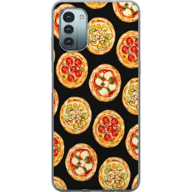 Mobiele hoes voor Nokia G11 met Pizza ontwerp