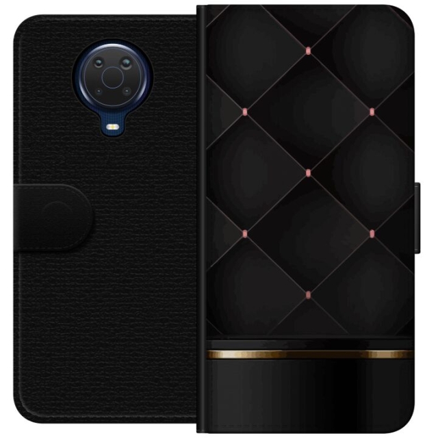 Portemonnee-hoesje voor Nokia G20 met Luxe lijn ontwerp