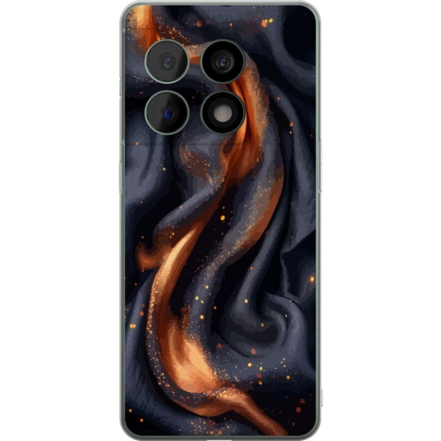Mobiele hoes voor OnePlus 10 Pro met Vurig zijde ontwerp