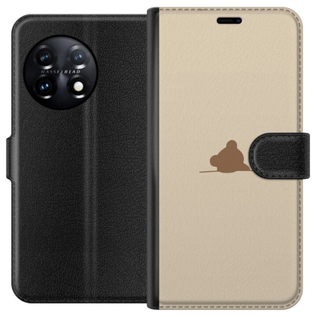 Portemonnee-hoesje voor OnePlus 11 met Nalle ontwerp