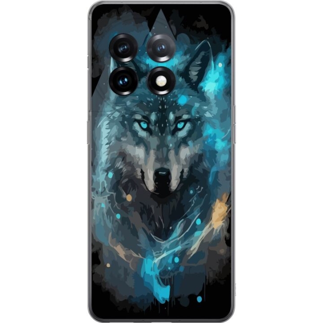 Mobiele hoes voor OnePlus 11R met Wolf ontwerp