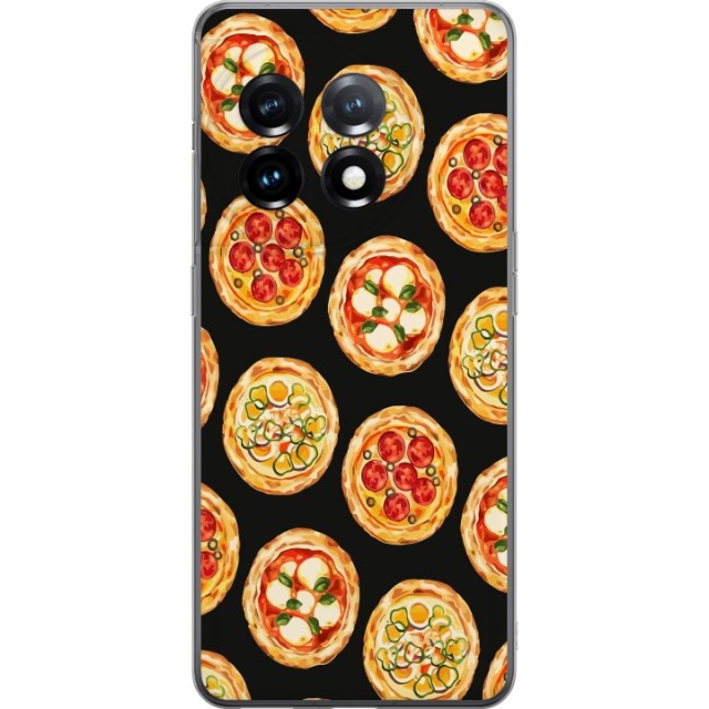 Mobiele hoes voor OnePlus 11R met Pizza ontwerp