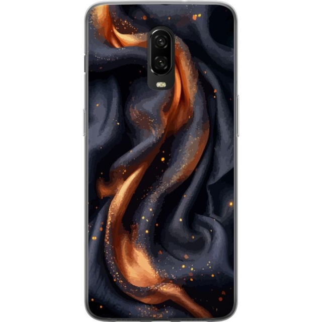 Mobiele hoes voor OnePlus 6T met Vurig zijde ontwerp