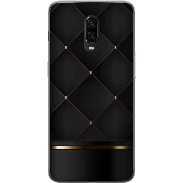 Mobiele hoes voor OnePlus 6T met Luxe lijn ontwerp