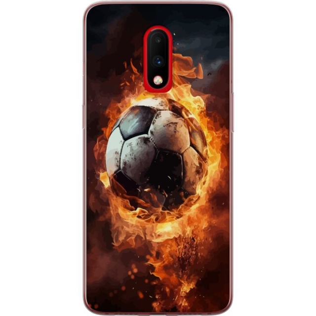 Mobiele hoes voor OnePlus 7 met Voetbal ontwerp