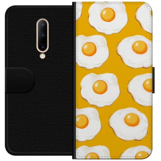 Portemonnee-hoesje voor OnePlus 7 Pro met Gebakken ei ontwerp