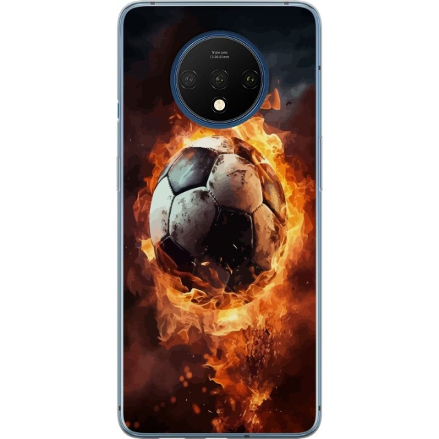 Mobiele hoes voor OnePlus 7T met Voetbal ontwerp