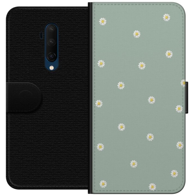 Portemonnee-hoesje voor OnePlus 7T Pro met Priesterkragen ontwerp