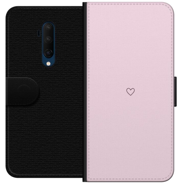 Portemonnee-hoesje voor OnePlus 7T Pro met Hart ontwerp