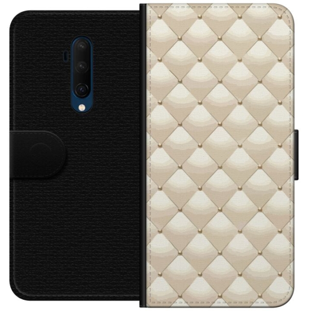 Portemonnee-hoesje voor OnePlus 7T Pro met Goudglans ontwerp