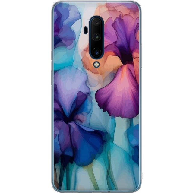 Mobiele hoes voor OnePlus 7T Pro met Magische bloemen ontwerp