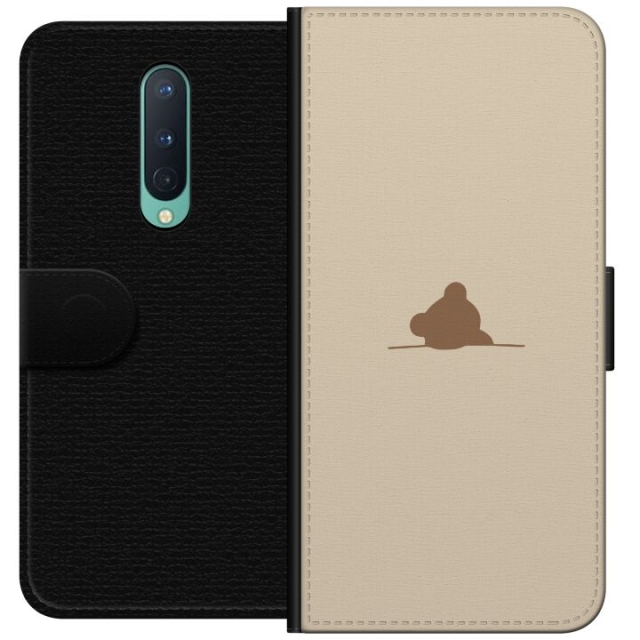 Portemonnee-hoesje voor OnePlus 8 met Nalle ontwerp