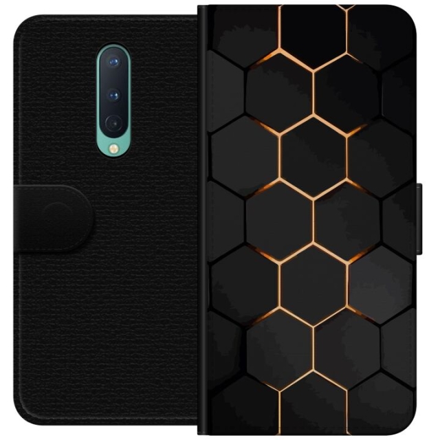 Portemonnee-hoesje voor OnePlus 8 met Luxe Patroon ontwerp