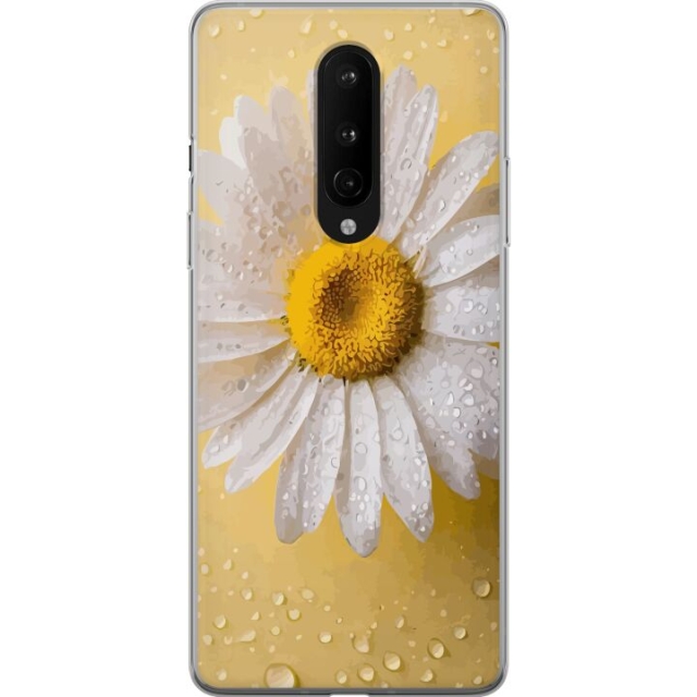 Mobiele hoes voor OnePlus 8 met Porseleinbloem ontwerp