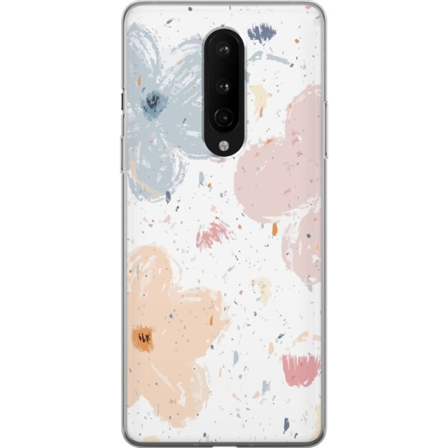 Mobiele hoes voor OnePlus 8 met Bloemen ontwerp
