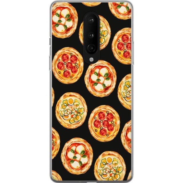 Mobiele hoes voor OnePlus 8 met Pizza ontwerp