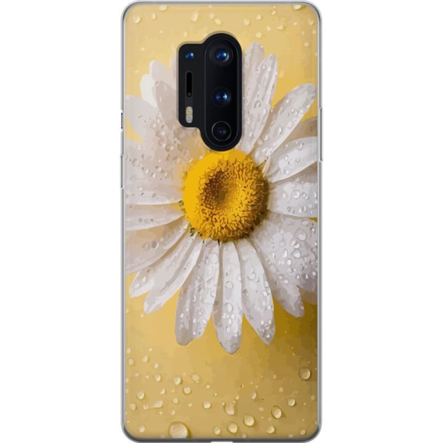 Mobiele hoes voor OnePlus 8 Pro met Porseleinbloem ontwerp