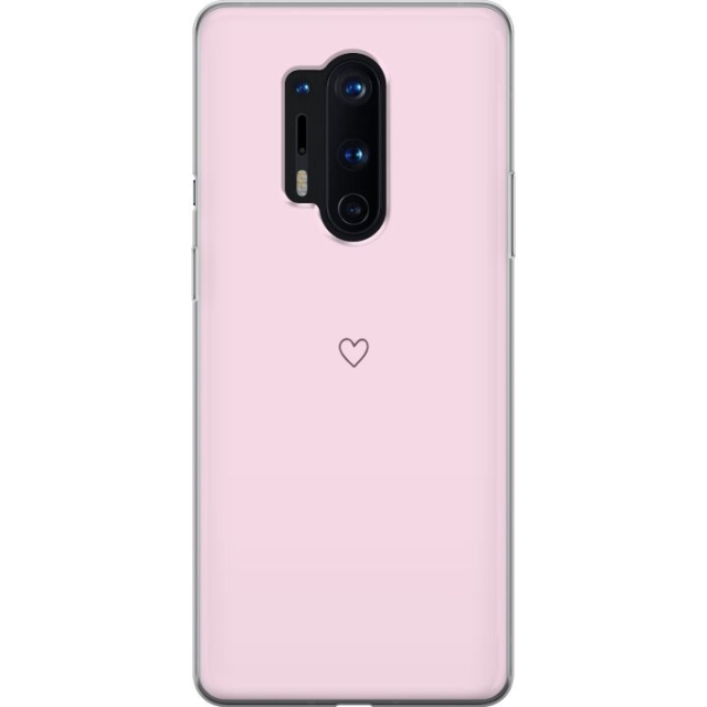 Mobiele hoes voor OnePlus 8 Pro met Hart ontwerp