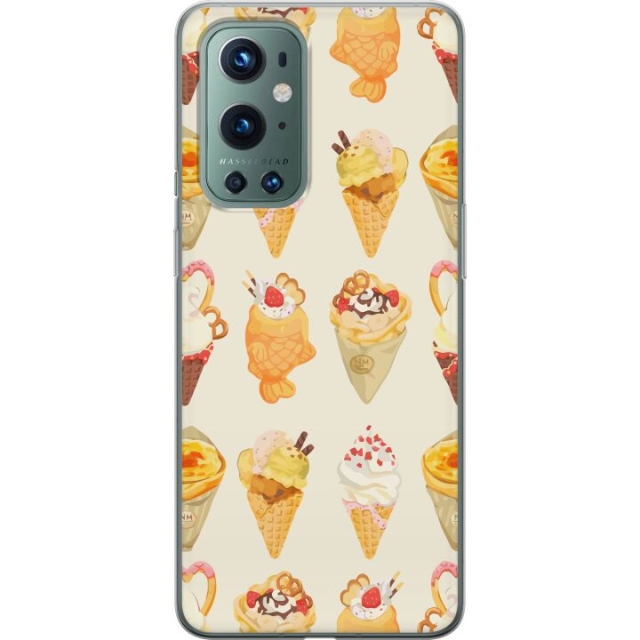 Mobiele hoes voor OnePlus 9 Pro met Glasachtig ontwerp