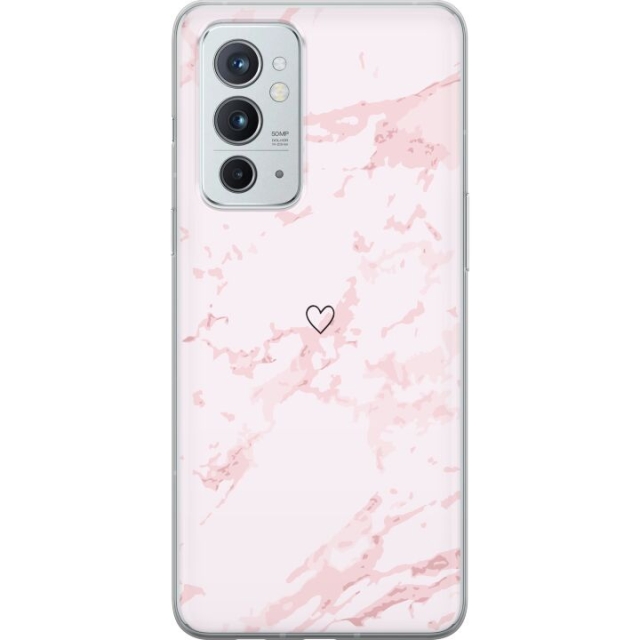 Mobiele hoes voor OnePlus 9RT 5G met Roze Hart ontwerp