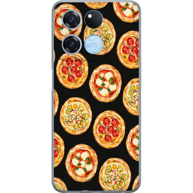 Mobiele hoes voor OnePlus Ace Racing met Pizza ontwerp