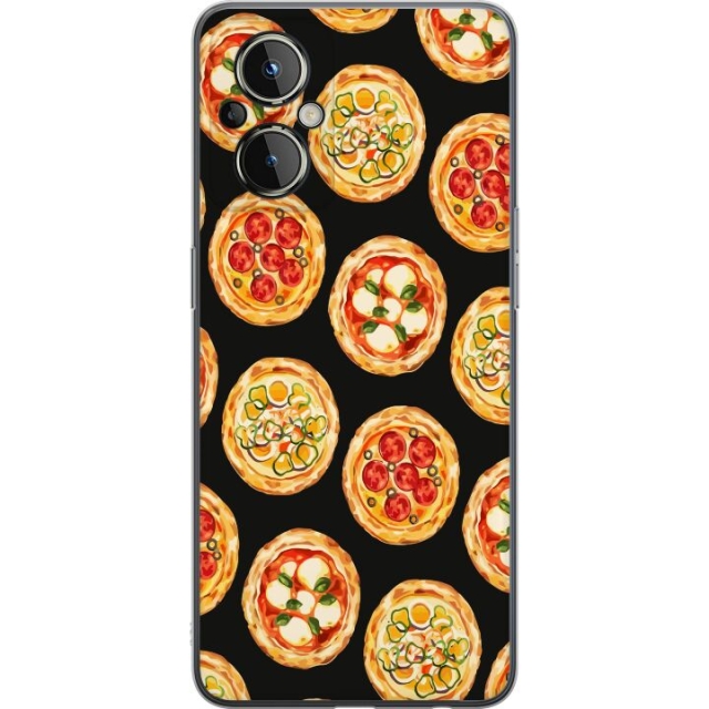 Mobiele hoes voor OnePlus Nord N20 5G met Pizza ontwerp