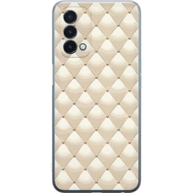 Mobiele hoes voor OnePlus Nord N200 5G met Goudglans ontwerp