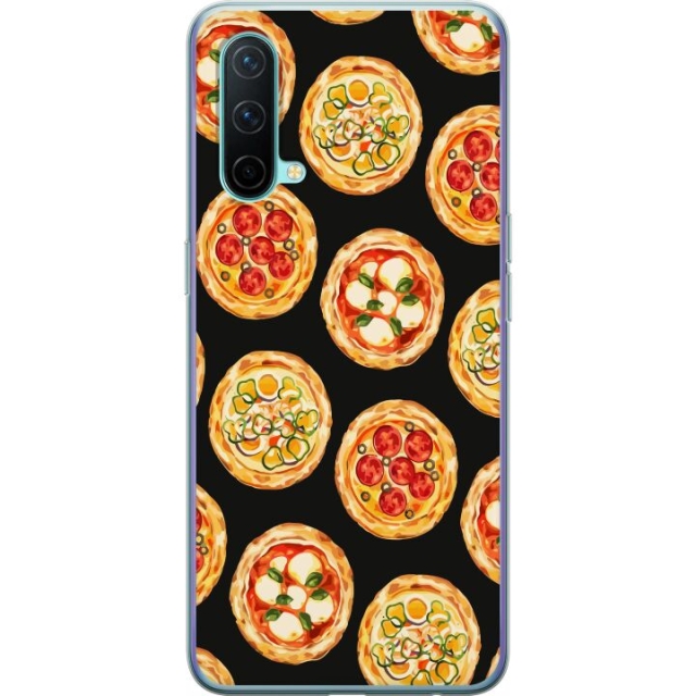 Mobiele hoes voor OnePlus Nord CE 5G met Pizza ontwerp
