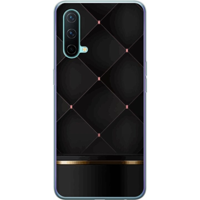 Mobiele hoes voor OnePlus Nord CE 5G met Luxe lijn ontwerp