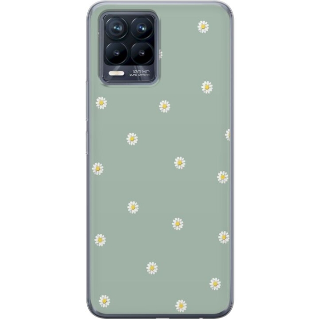 Mobiele hoes voor Realme 8 met Priesterkragen ontwerp