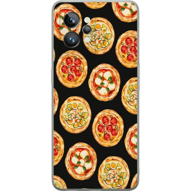 Mobiele hoes voor Realme GT2 Pro met Pizza ontwerp