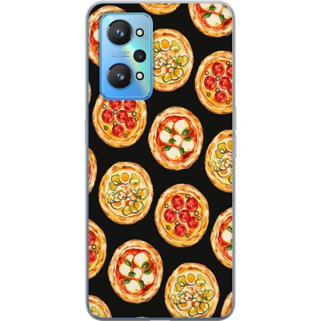 Mobiele hoes voor Realme GT Neo2 met Pizza ontwerp