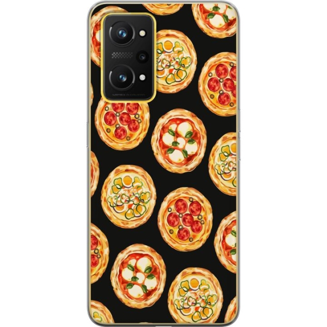 Mobiele hoes voor Realme GT Neo 3T met Pizza ontwerp