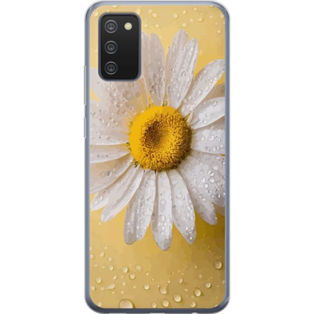 Mobiele hoes voor Samsung Galaxy A02s met Porseleinbloem ontwerp