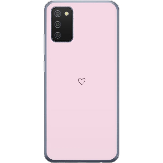 Mobiele hoes voor Samsung Galaxy A02s met Hart ontwerp