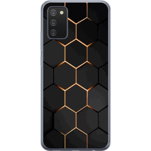 Mobiele hoes voor Samsung Galaxy A02s met Luxe Patroon ontwerp