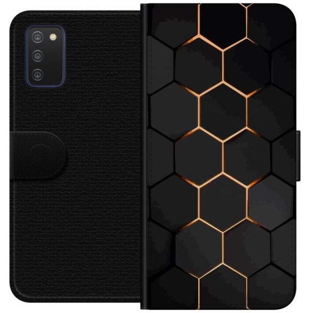 Portemonnee-hoesje voor Samsung Galaxy A03s met Luxe Patroon ontwerp