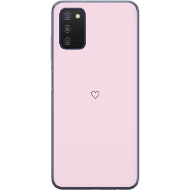 Mobiele hoes voor Samsung Galaxy A03s met Hart ontwerp