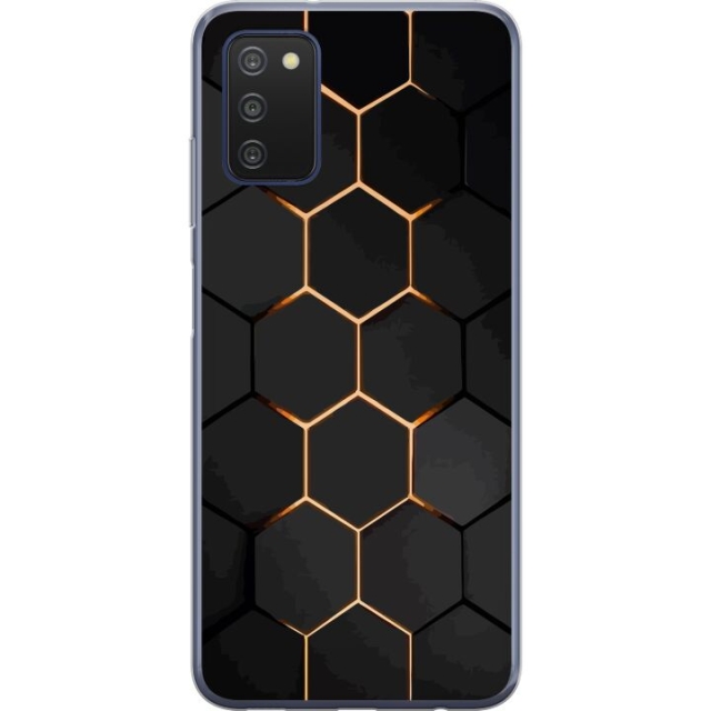 Mobiele hoes voor Samsung Galaxy A03s met Luxe Patroon ontwerp