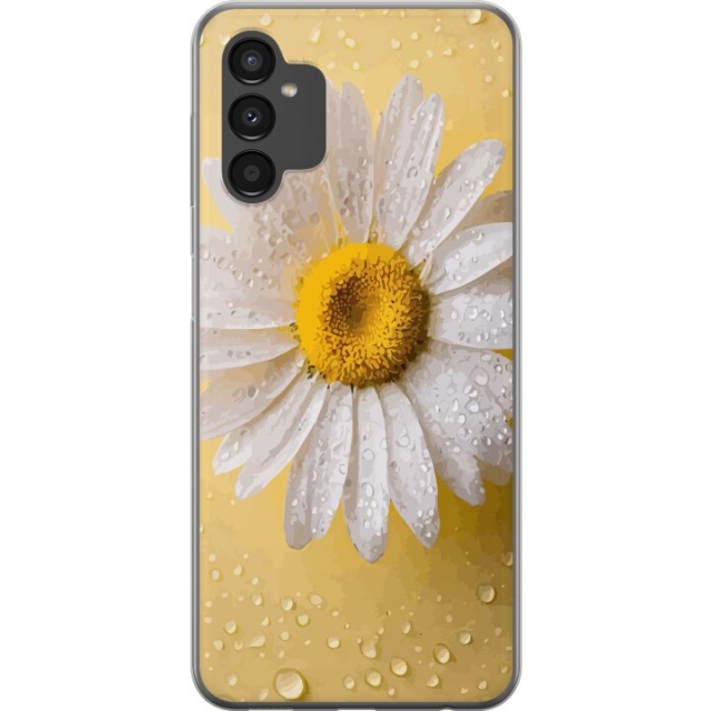 Mobiele hoes voor Samsung Galaxy A04s met Porseleinbloem ontwerp