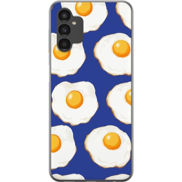 Mobiele hoes voor Samsung Galaxy A04s met Gebakken eieren ontwerp